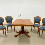 Стіл обідній розкладний на одній ніжці
