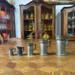 Комплект мірних кухлів (5 шт.) 19 століття