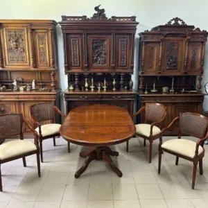 Дубовий стіл розкладний