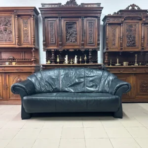 Шкіряний диван-3-ка