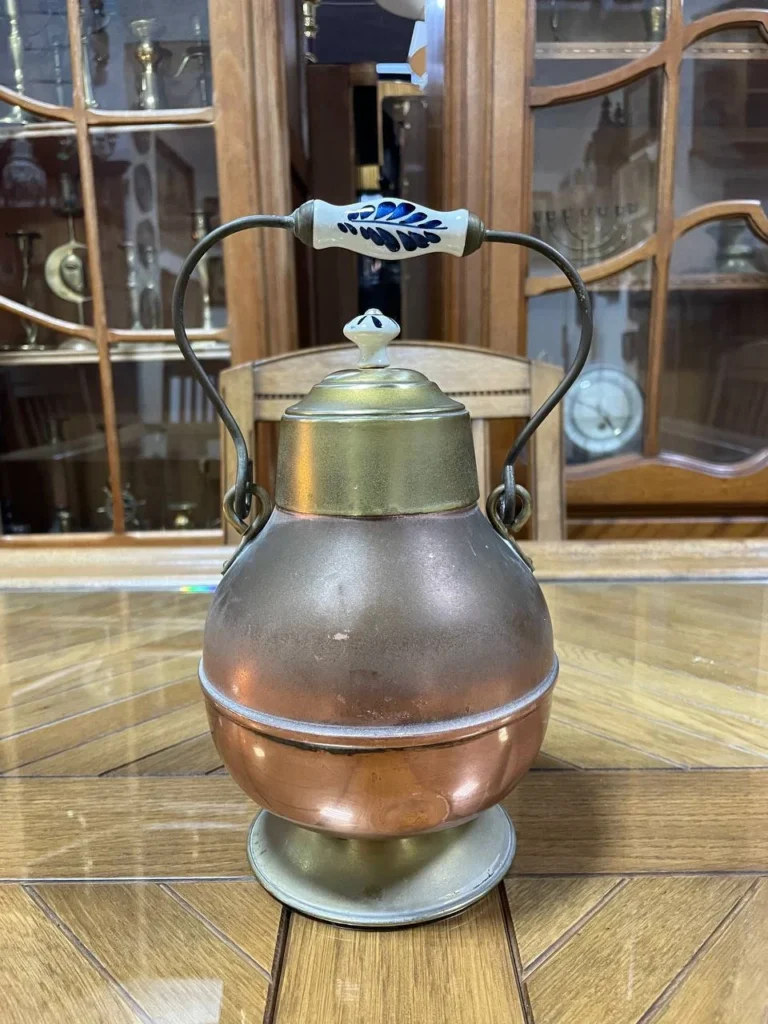 Мідний чайник-глечик