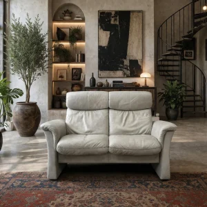 Диван шкіряний реклайнер