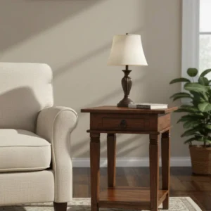 Столик-підставка з масиву дерева