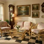 Комплект ротангових меблів для відпочинку