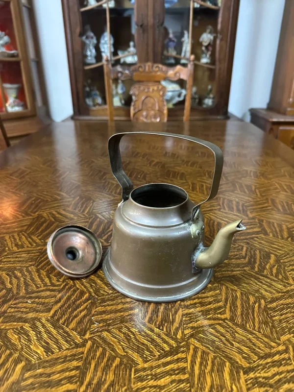 Компактний металевий чайник