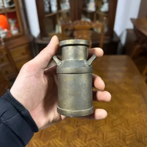 Металева шкатулка-скринька у формі молочного бідона