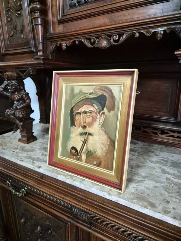 Картина &laquo;Баварець з люлькою&raquo; &mdash; класичний європейський портрет