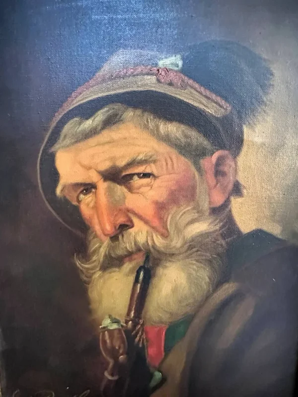 Картина «Чоловік з люлькою» — європейський портрет першої половини ХХ ст.